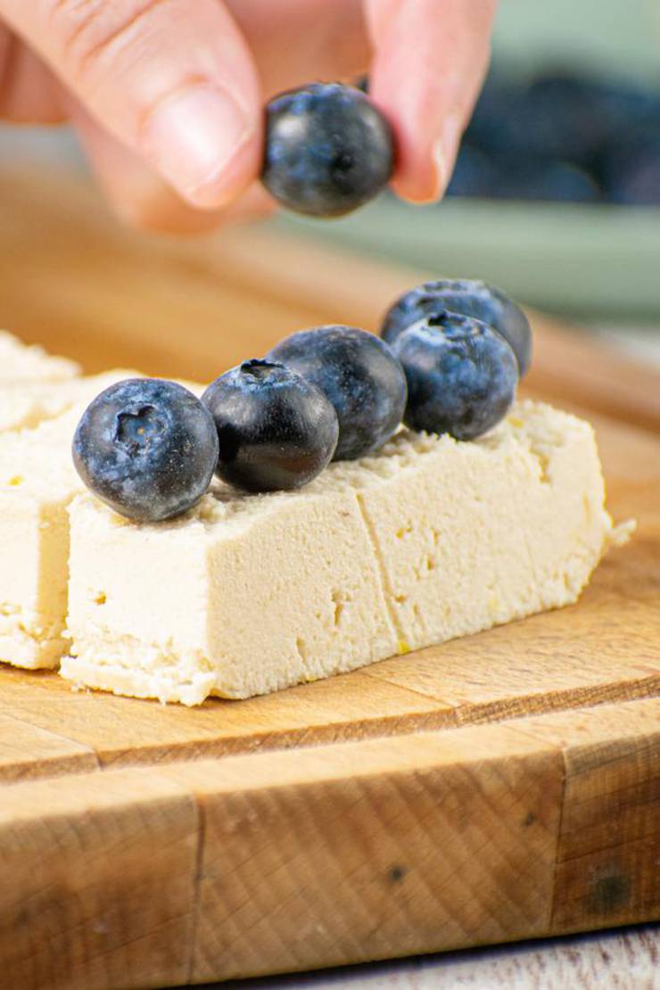 Weight Watchers Dessert – The BEST Weight Watchers Recipe – Blueberry Lemon Creamsicles {Easy – No Bake}