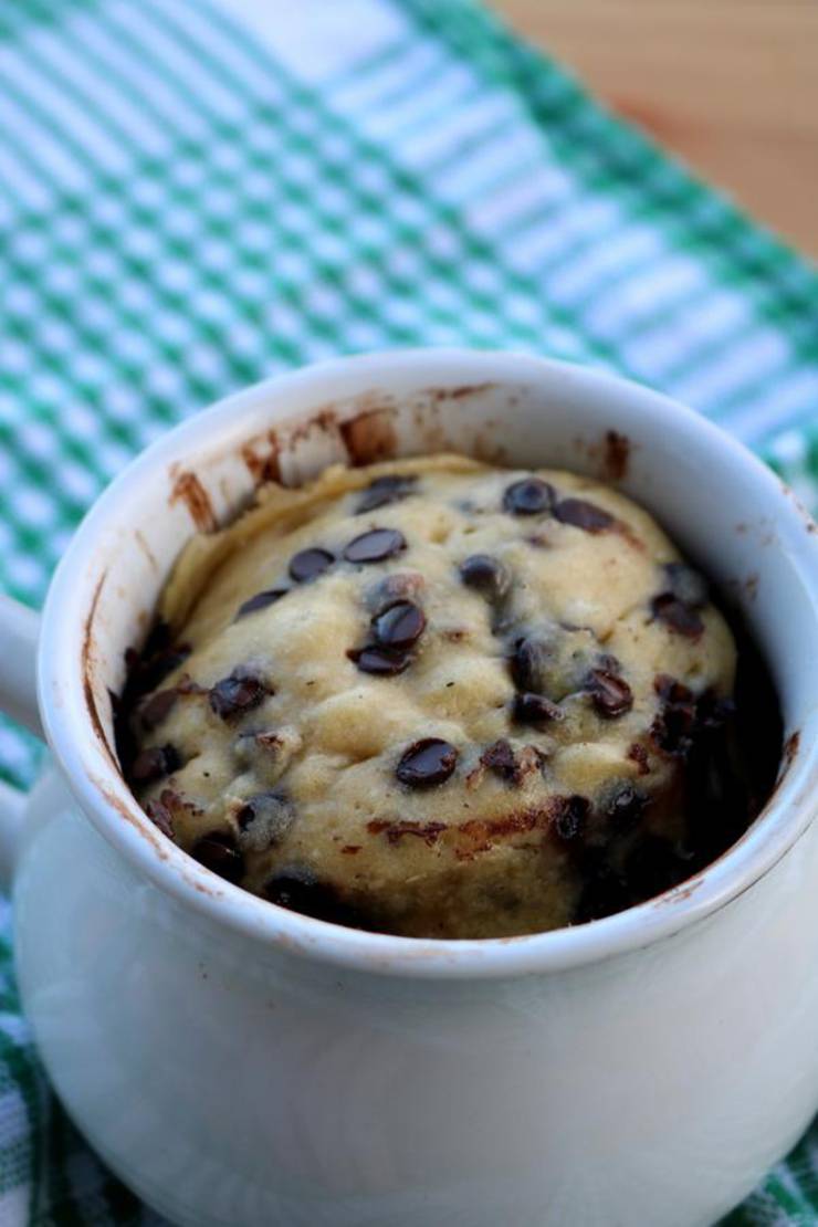 Weight Watchers Mug Cookies – BEST WW Recipe – Microwave Chocolate Chip Cookie – Treat – Dessert – Snack with Smart Points