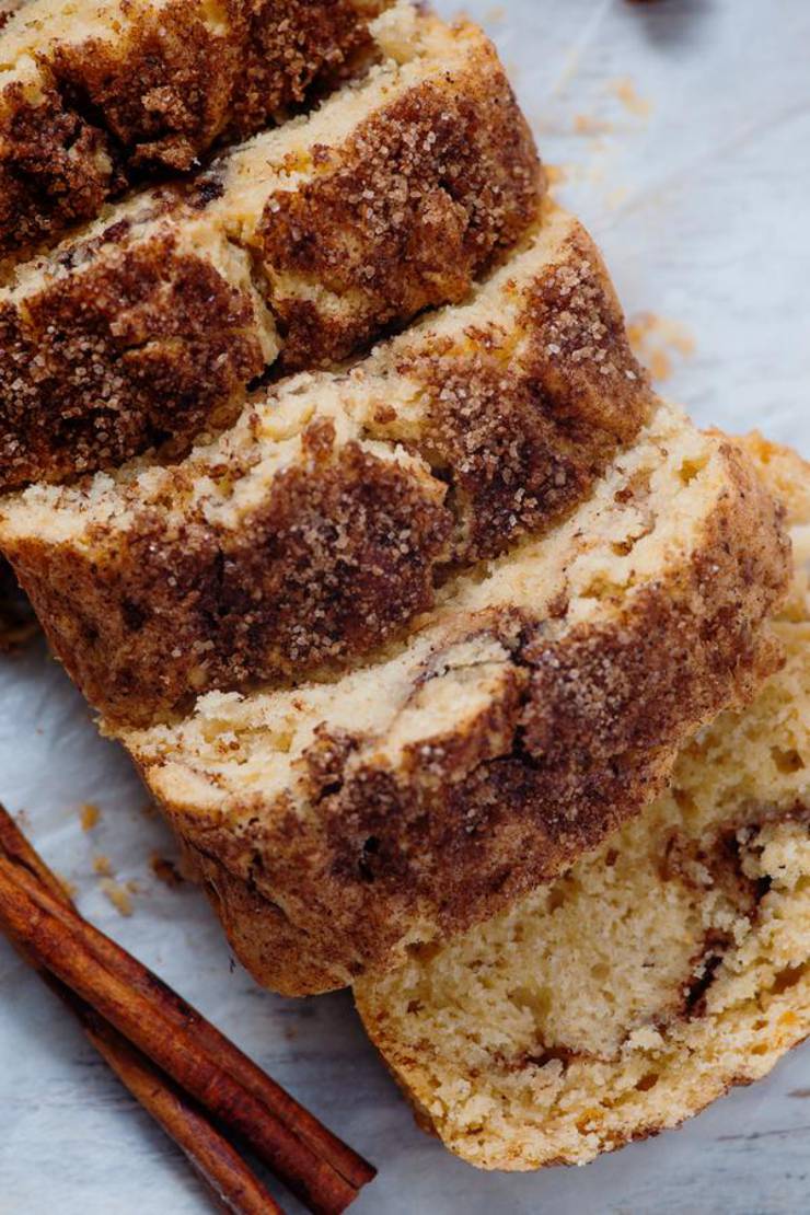 BEST Keto Cinnamon Roll Loaf Bread Idea 