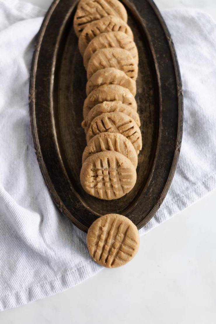 4 Ingredient No Bake Keto Cookies – BEST Low Carb Keto Peanut Butter Cookie Recipe – Easy NO Sugar - Gluten Free