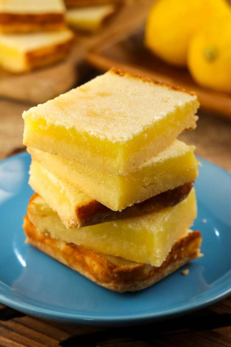 Weight Watchers Lemon Bars – BEST Lemon Bar Bites WW Recipe – Desserts – Treats – Snacks with Smart Points