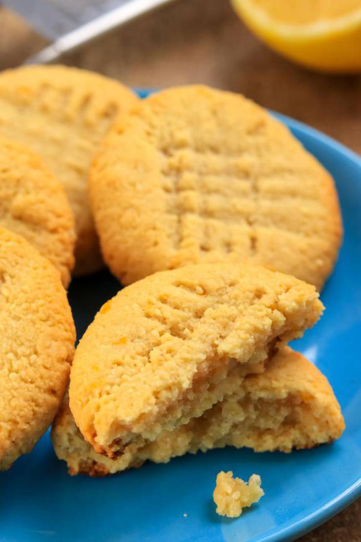 BEST Keto Cookies! Low Carb 3 Ingredient Lemon Cookie Idea – Quick ...