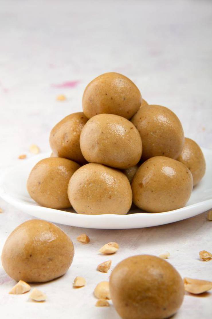 3 Ingredient Keto Fat Bombs – BEST Peanut Butter Fat Bombs – {Easy – NO Bake} NO Sugar Low Carb Recipe