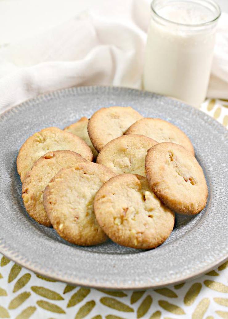 BEST Keto Cookies! Low Carb Keto Pecan Shortbread Cookie Idea – Sugar Free – Quick & Easy Ketogenic Diet Recipe – Completely Keto Friendly