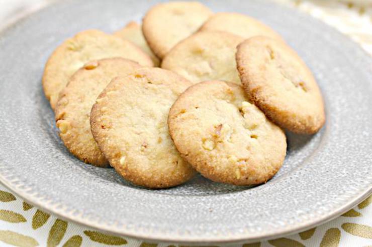 BEST Keto Cookies! Low Carb Keto Pecan Shortbread Cookie Idea – Sugar Free – Quick & Easy Ketogenic Diet Recipe – Completely Keto Friendly