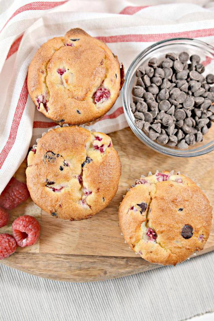 BEST Keto Muffins! Low Carb Raspberry Chocolate Chip Muffin Idea – Quick & Easy Ketogenic Diet Recipe – Completely Keto Friendly