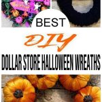 BEST Dollar Store Halloween Wreath! DIY Fall Wreath Ideas – Learn How To Make Wreaths To Make Your Front Door Look Amazing – Dollar Store Hacks – Homemade Halloween Decor