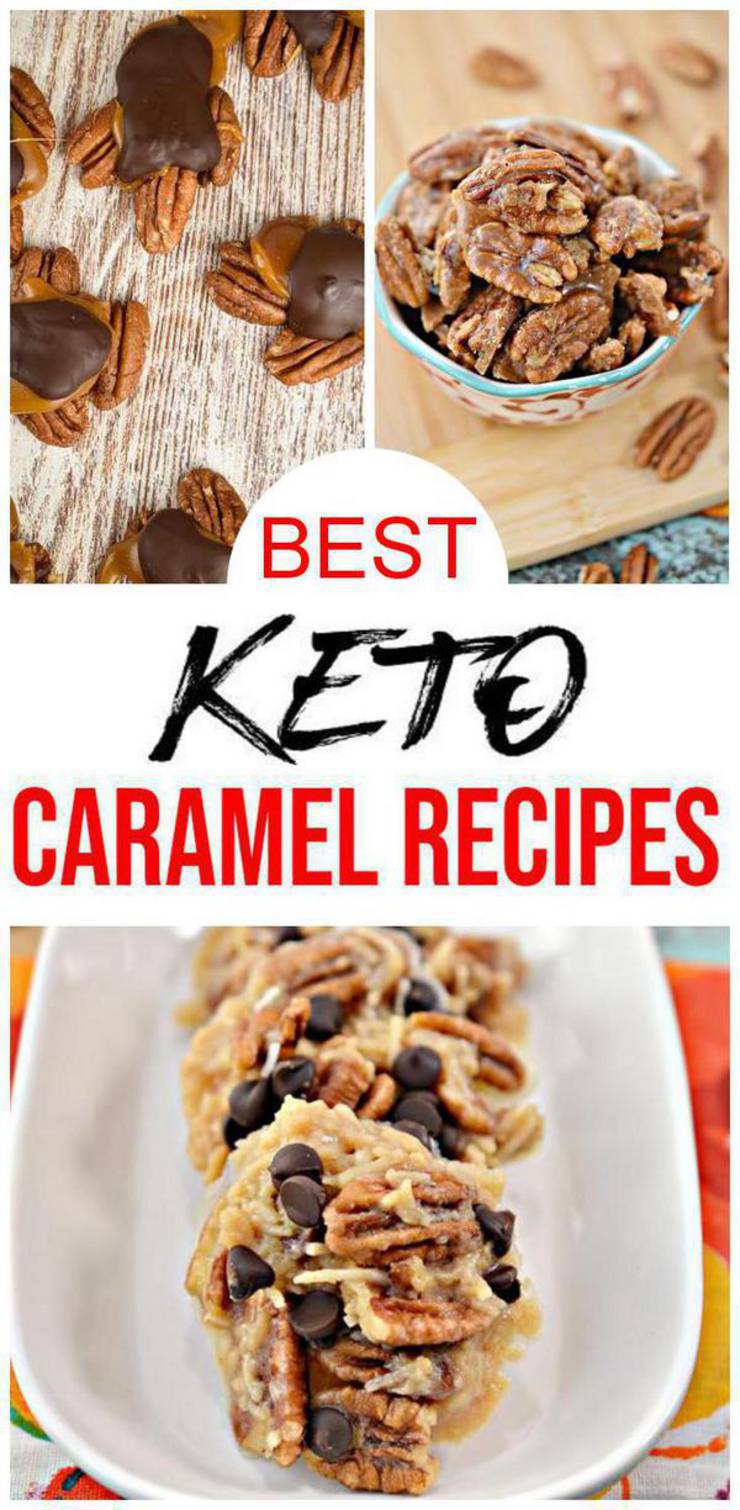 15 Keto Caramel Recipes – BEST Low Carb Caramel Ideas – Easy Ketogenic Diet Ideas – Desserts – Snacks – Breakfast