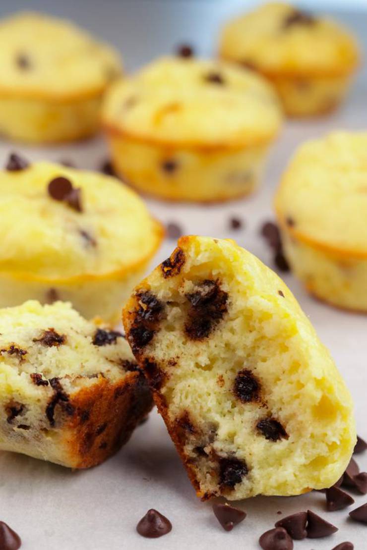 BEST Keto Muffins! Low Carb Chocolate Chip Chaffle Muffins Idea – Chuffin - Homemade – Quick & Easy Ketogenic Diet Recipe – Completely Keto Friendly