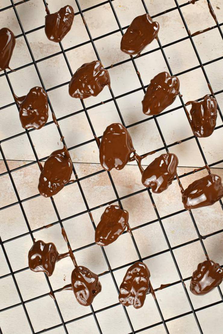 Keto Chocolate Covered Pecans