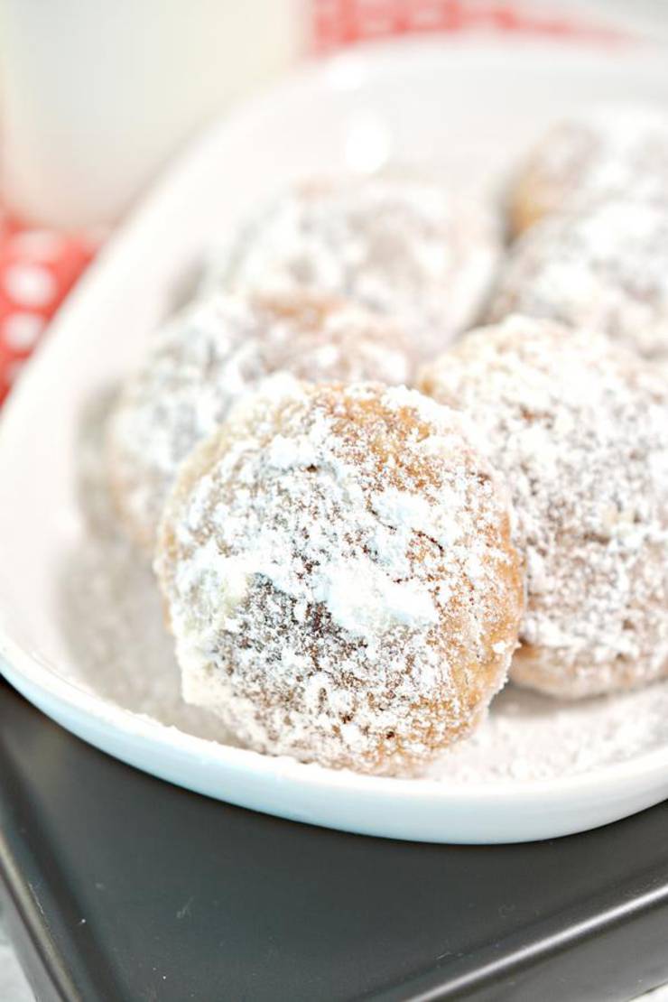 5 Ingredient Keto Cookies – BEST Low Carb Keto Snowball Cookie Recipe – Easy NO Sugar – Gluten Free
