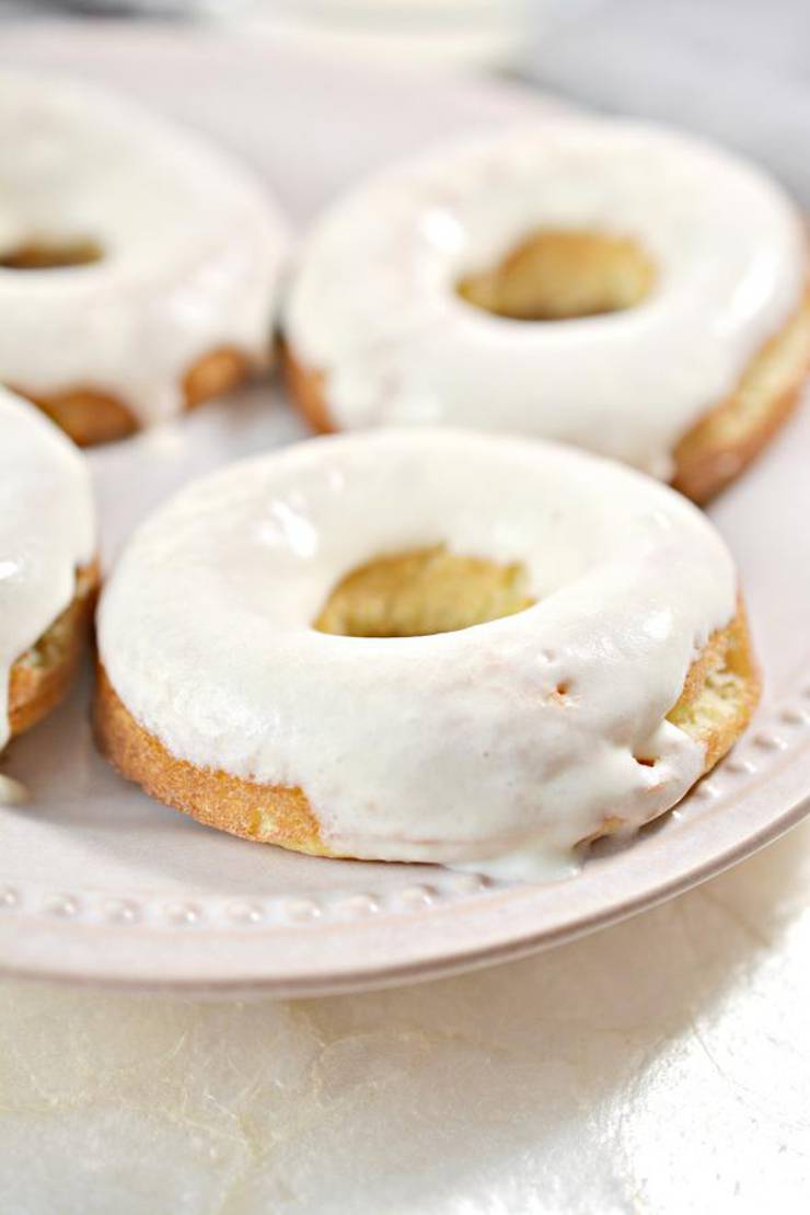 Best Keto Donuts – Super Yummy Low Carb Vanilla Cake Donut Recipe – Baked Glaze Donuts For Ketogenic Diet