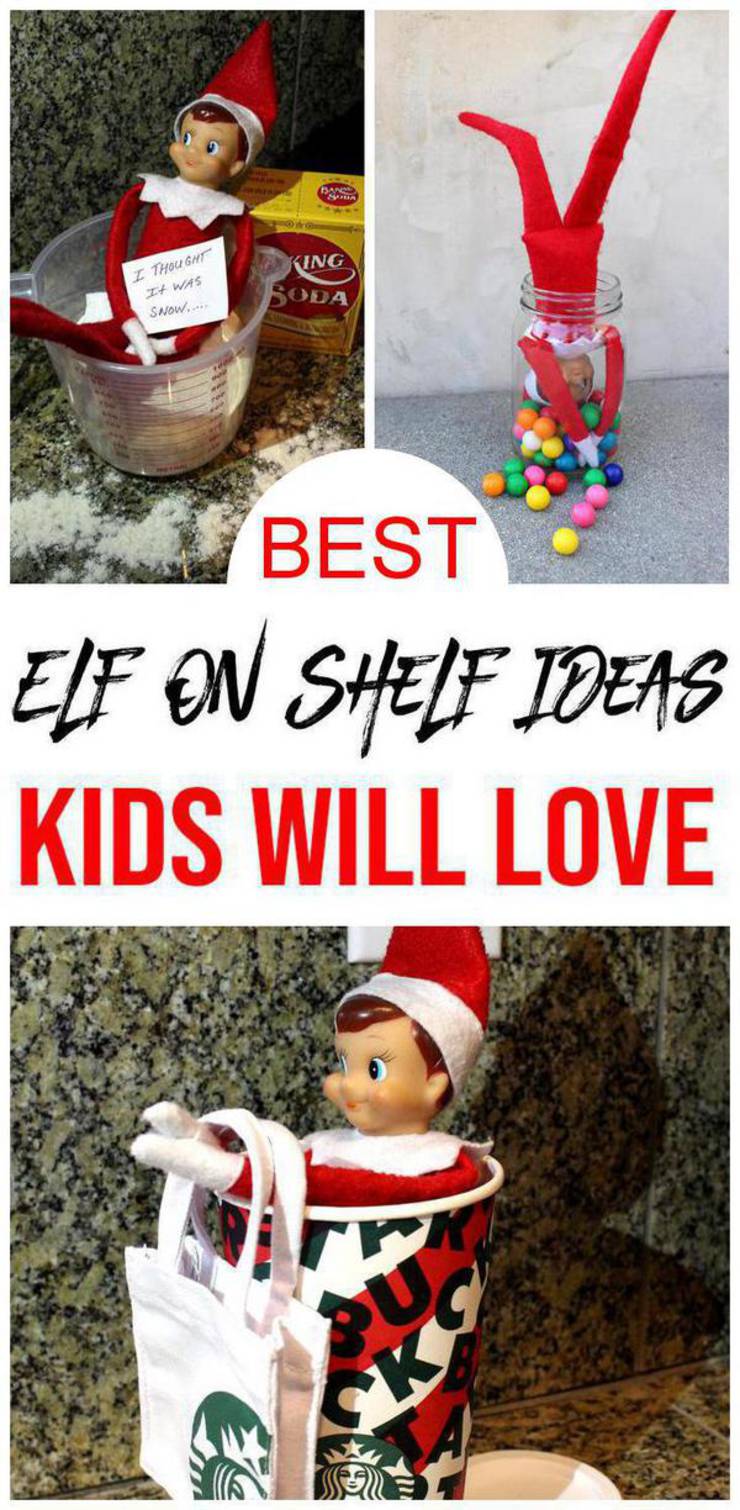 BEST Elf On The Shelf Ideas! Dollar Tree Ideas For Kids That Are Easy – Funny – Awesome – Creative – Arrival Ideas Too!