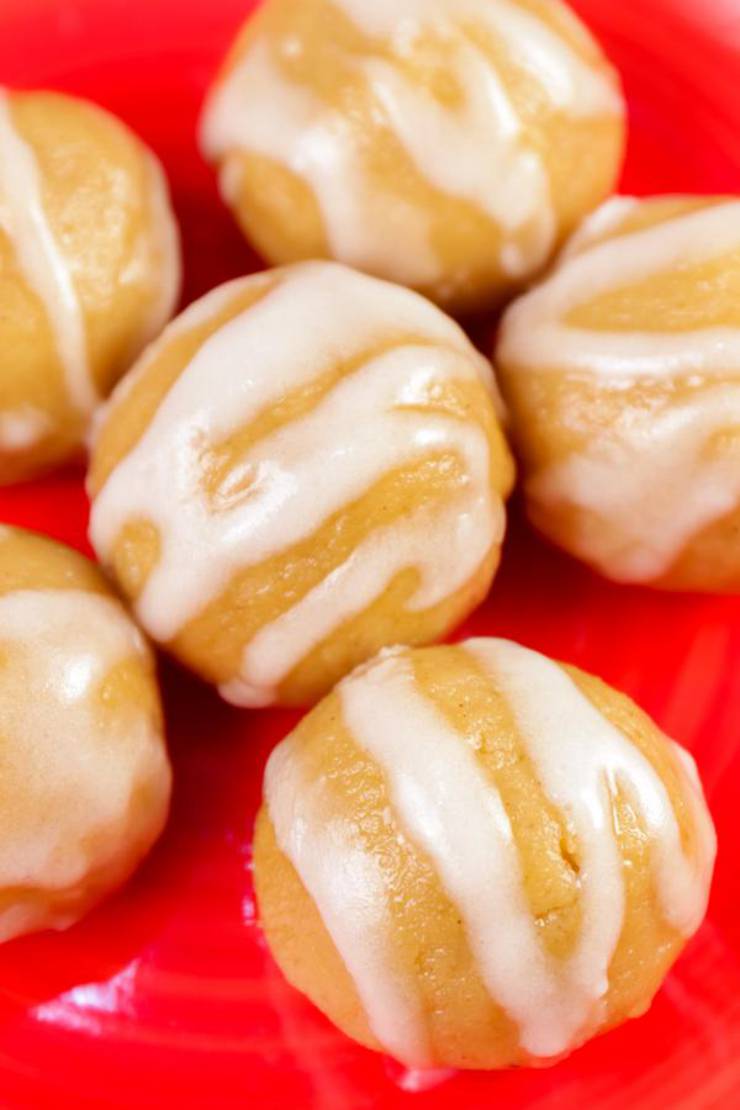 Keto Fat Bombs – BEST Keto Caramel Apple Cinnamon Fat Bombs – {Easy – NO Bake} NO Sugar Low Carb Recipe