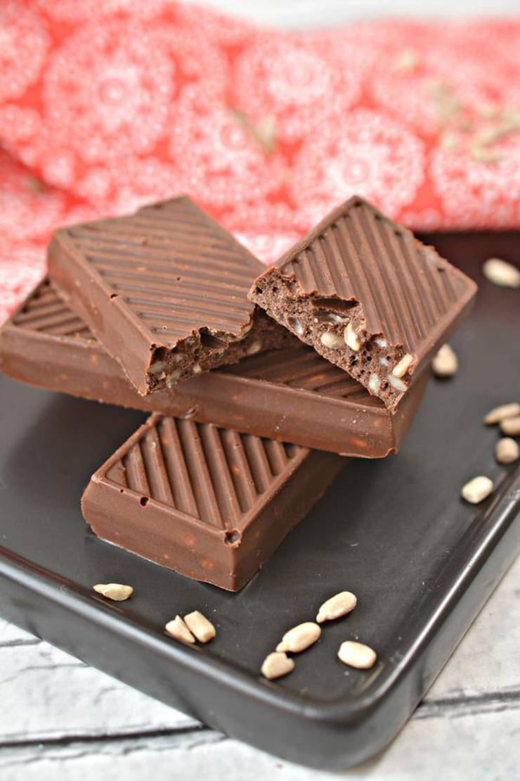 Keto Candy! BEST Low Carb Keto Crunch Bars Idea – Quick & Easy Chocolate Ketogenic Diet Recipe – Completely Keto Friendly – Gluten Free – Sugar Free 