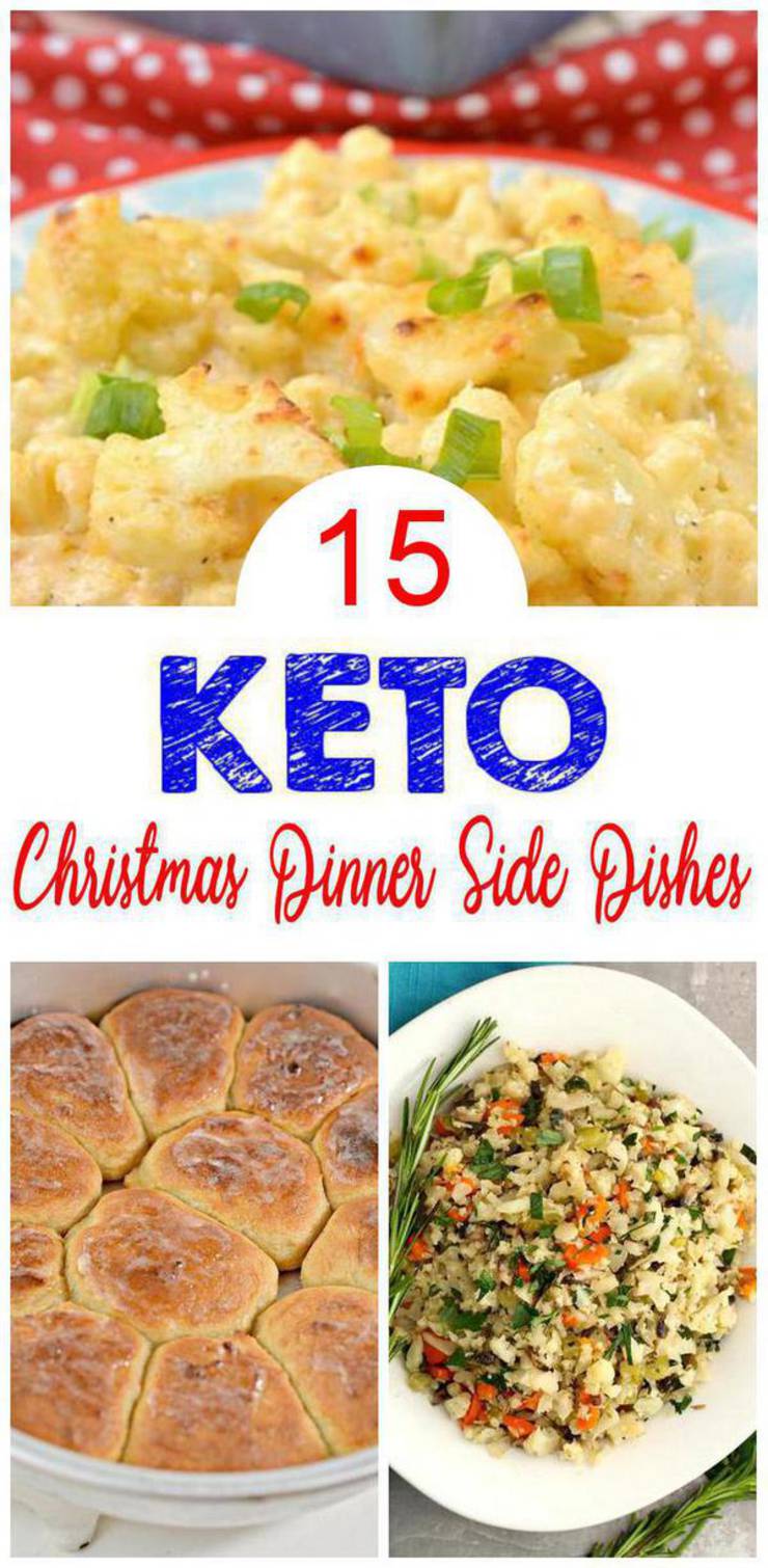 15 Keto Christmas Recipes – Easy Low Carb Christmas Dinner Side Dish Ideas – BEST Keto Side Dishes For Parties & Family – Quick Ketogenic Diet Recipes
