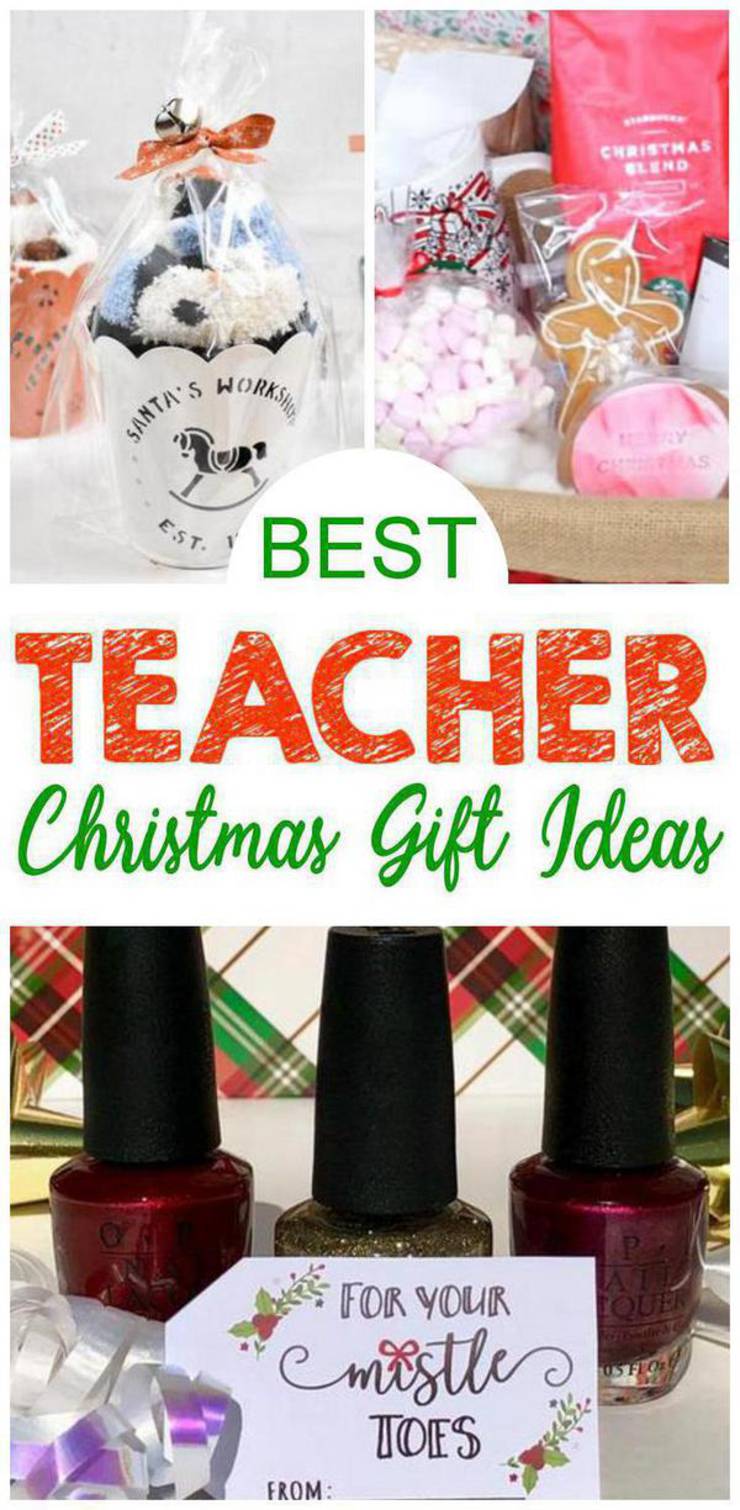 EASY Teacher Christmas Gift Ideas BEST Gift Ideas For Teachers 