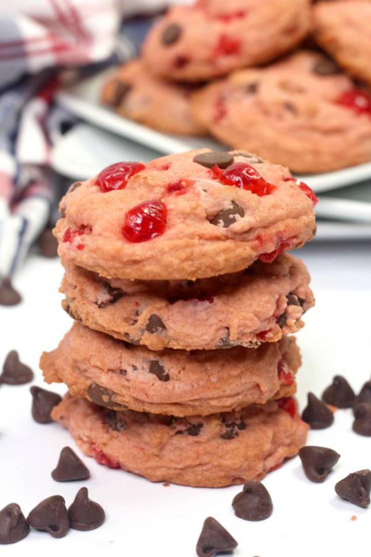 Kids Party Food! BEST Cherry Garcia Cookies Recipe – Easy – Cheap Ideas