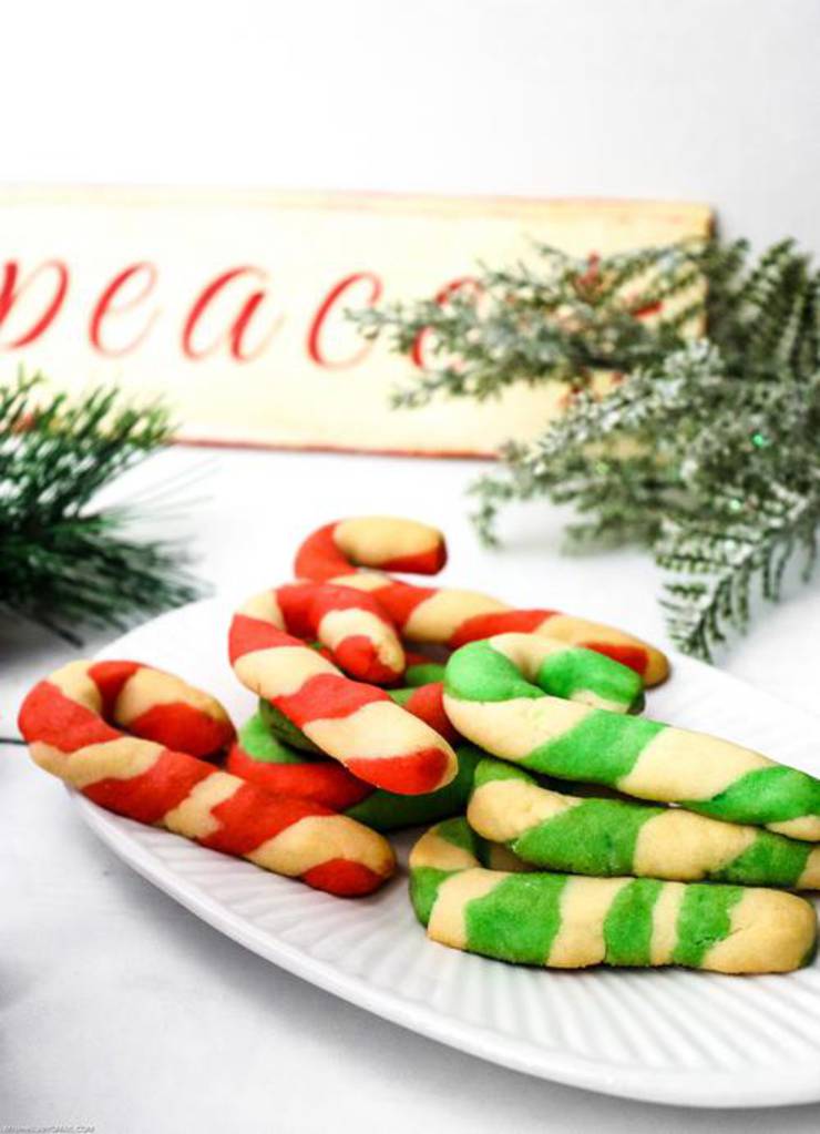 Christmas Candy Cane Cookies