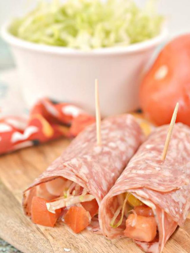 KETO ITALIAN SUB ROLL UPS LOW CARB story