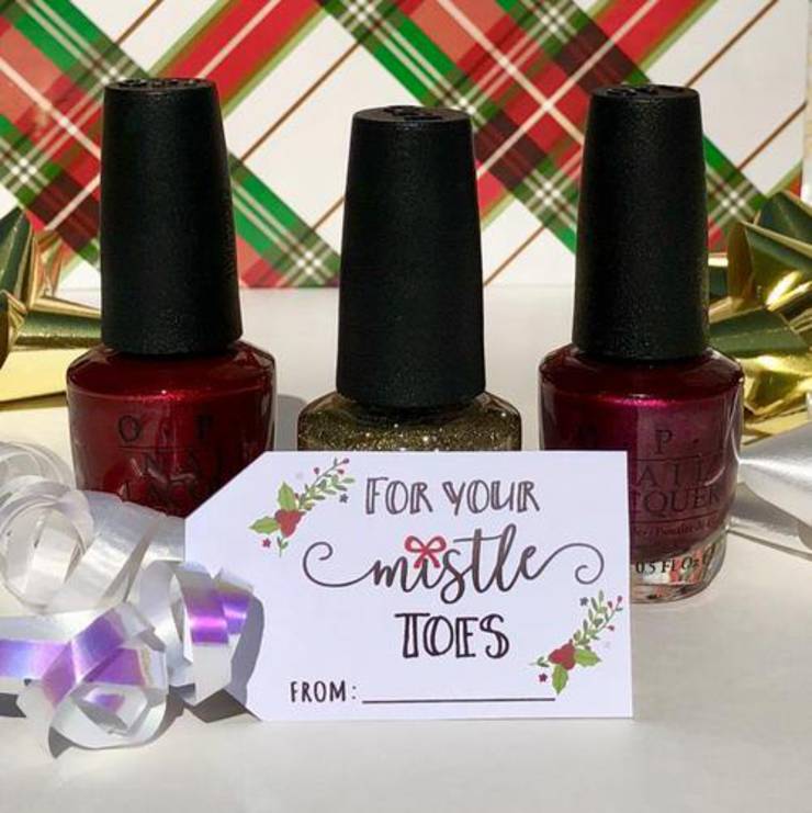 For Your Mistletoes Nail Polish Gift