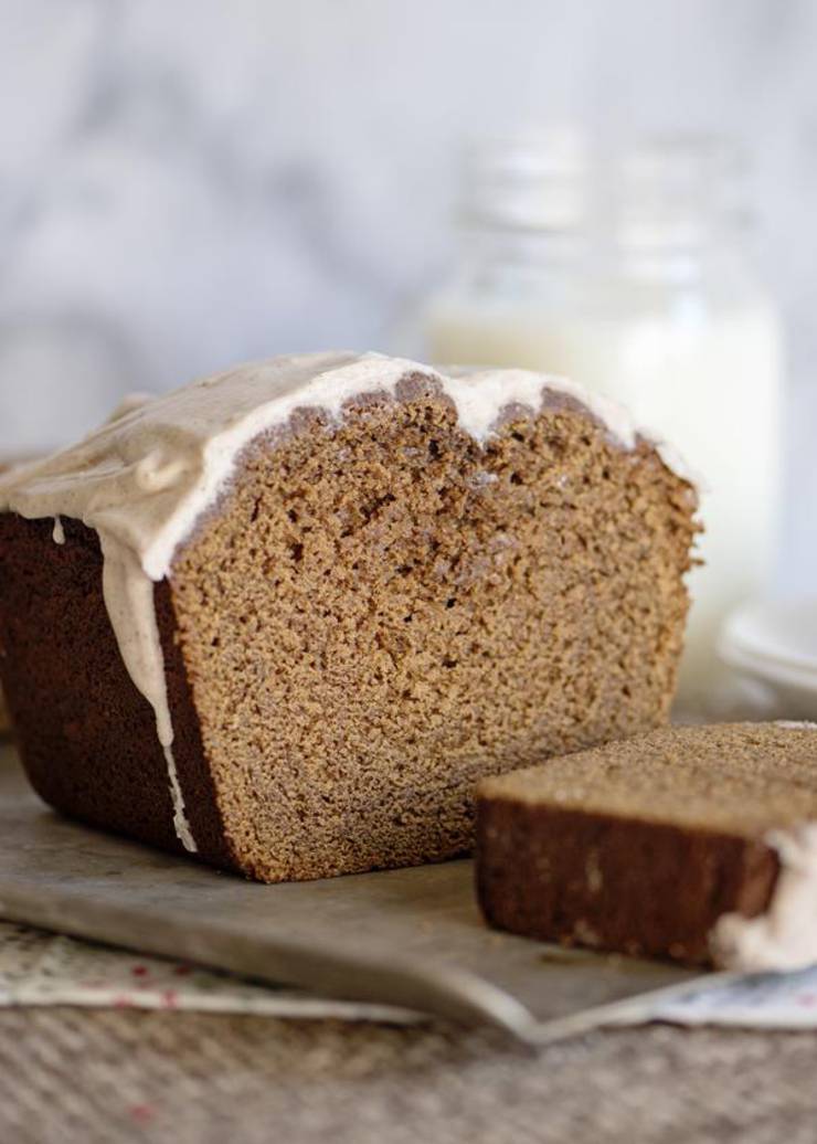 BEST Gingerbread Loaf - Easy Gingerbread Loaf Bread Recipe - Moist Delicious Gingerbread Cake - Christmas Recipe - Desserts - Breakfast