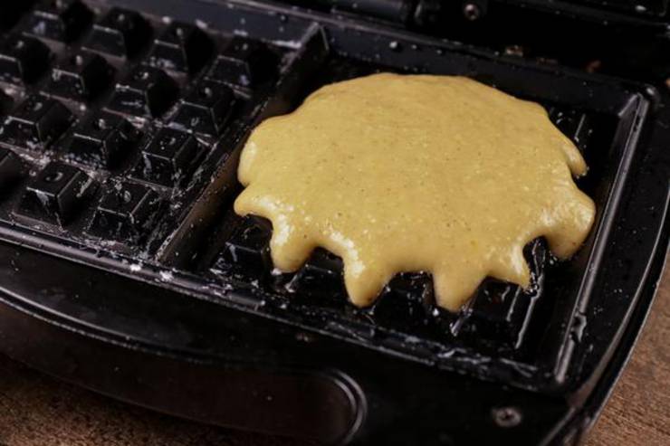 Keto Cinnamon Roll Waffle Cookies