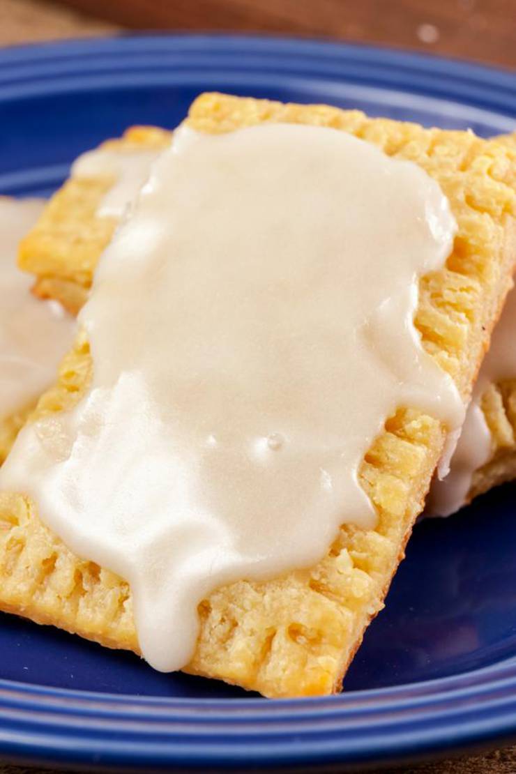 Keto Pop Tarts – {EASY} Low Carb Keto Frosted Cinnamon Sugar Pop Tarts Recipe – BEST Ketogenic Diet Idea