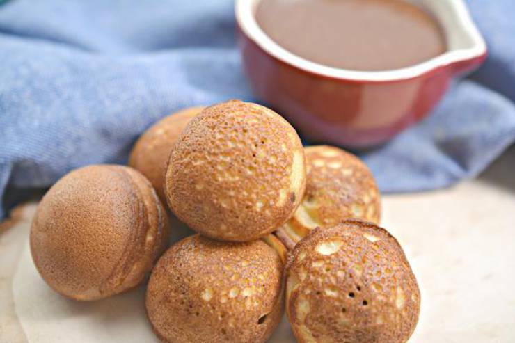 BEST Keto Muffins! Low Carb Mini Nutella Stuffed Pancake Bites Idea – Quick & Easy Ketogenic Diet Recipe – Completely Keto Friendly – Sugar Free – Gluten Free