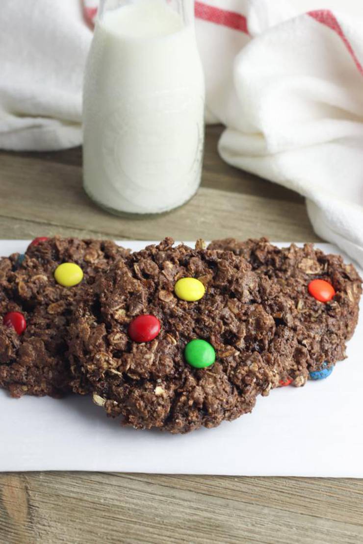 Monster Cookies! EASY Nutella Monster Cookie Recipe – Simple Desserts – Breakfast – Kids Parties