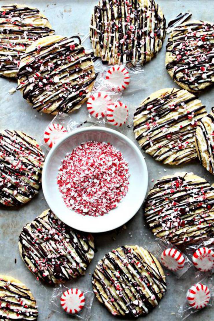 Peppermint Crunch Cookies