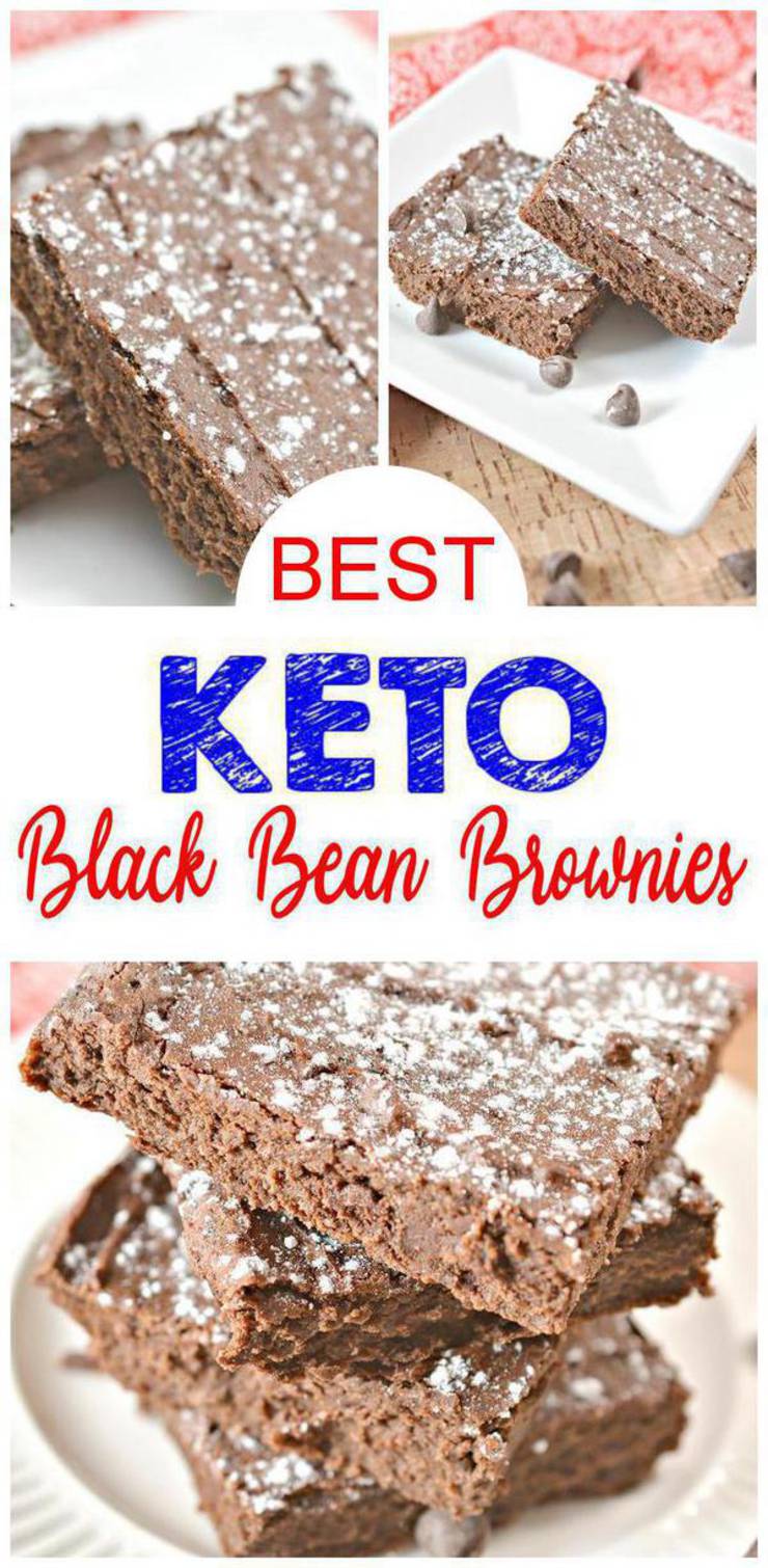 BEST Keto Brownies! Low Carb Chocolate Black Bean Brownie Idea – Quick & Easy Ketogenic Diet Recipe – Completely Keto Friendly & Beginner