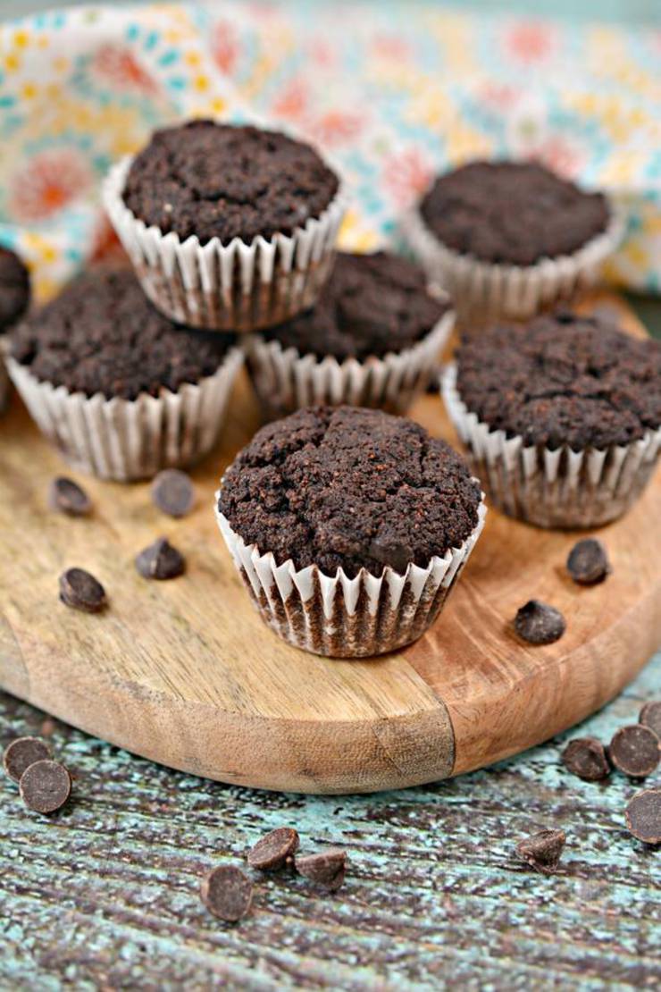 3 Ingredient Keto Mini Muffins – BEST Double Chocolate Mini Muffins – {Easy} NO Sugar Low Carb Recipe - Beginner Keto Friendly – Breakfast - Snacks – Desserts