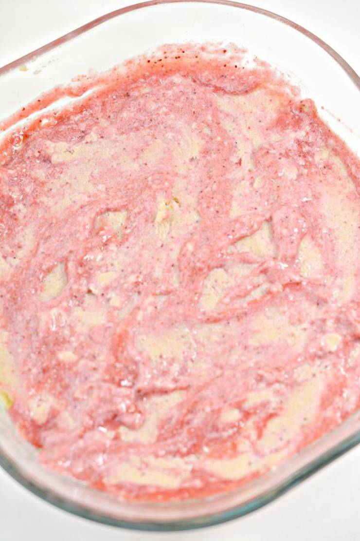 Keto Strawberry Swirl Cake Mix Cookie Bars