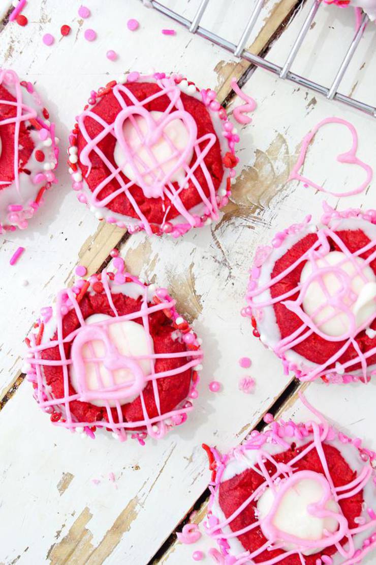 Kids Party Food! BEST Valentines Cookies Recipe – Easy Heart Cookies - Cheap Ideas – Simple Desserts – Snacks – Kids Parties – Valentine Party Food