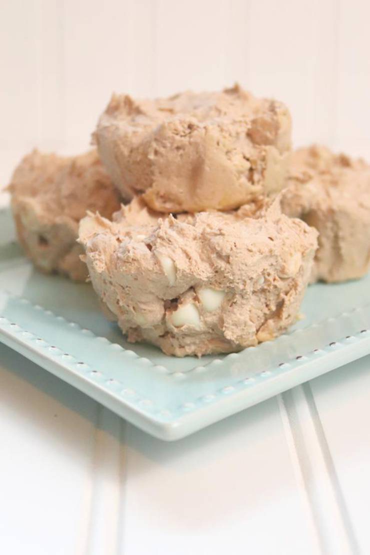 3 Ingredient Weight Watchers Chocolate Pudding Ice Cream Cookies – The BEST Weight Watchers Flourless Cookies {Easy – No Bake}