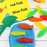How To Make Edible Playdough - Easy DIY One Fish Two Fish Red Fish Blue Fish Edible Playdough Recipe No Cook - Kids Activities - Party Ideas