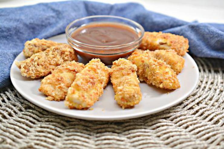 BEST Keto Fish Sticks! Low Carb Air Fryer Fish Sticks Idea – Quick & Easy Ketogenic Diet Recipe – Beginner Keto Friendly – Snacks – Appetizers – Lunch - Dinner - Party Food – Side Dish
