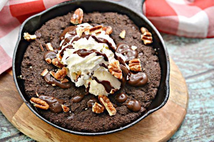 Keto Brownies – BEST Low Carb Keto Brownie Pizookie Recipe Copycat BJs Restaurant – Easy – Desserts – Snacks – Sweets – Keto Friendly & Beginner