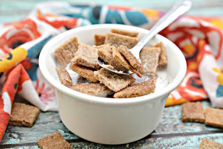 Keto Cereal! BEST Low Carb Keto Cinnamon Toast Crunch Cereal Idea – Quick & Easy Ketogenic Diet Recipe – Beginner Keto Friendly – Breakfast – Desserts – Snacks