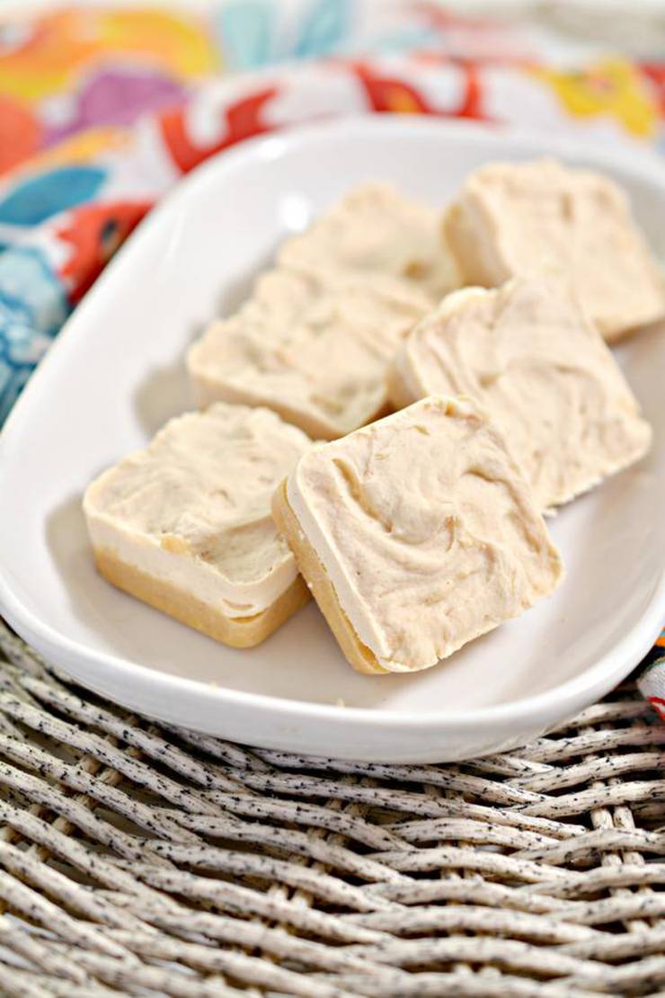Keto Fat Bombs – BEST Keto Nutter Butter Cookie Fat Bombs – {Easy – NO Bake} NO Sugar Peanut Butter Low Carb Recipe