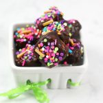 Weight Watchers Chocolate Rice Krispies Treats – BEST Chocolate Rice Krispie Bites WW Recipe – Desserts – Treats – Snacks with Smart Points