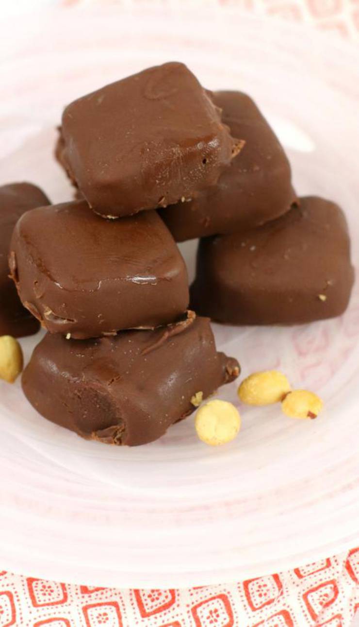 Weight Watchers Snickers Candy – BEST Chocolate Snickers Candy Bites WW Recipe – Chocolate – Desserts – Treats – Snacks with Smart Points