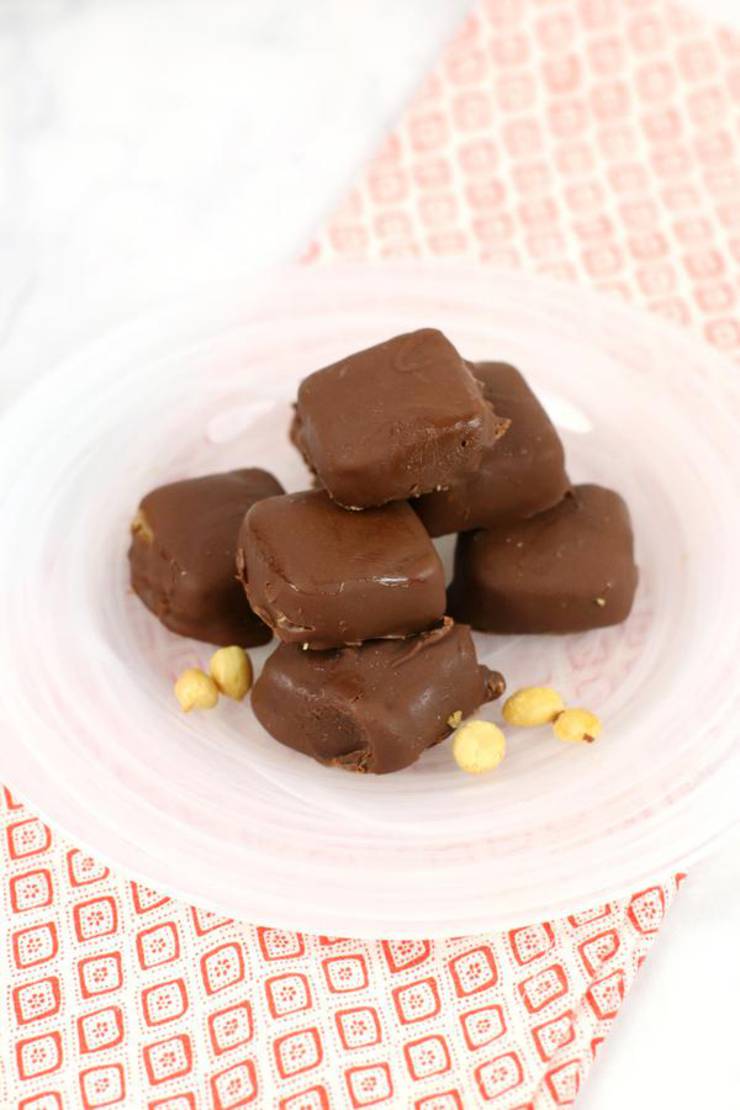 Weight Watchers Snickers Candy – BEST Chocolate Snickers Candy Bites WW Recipe – Chocolate – Desserts – Treats – Snacks with Smart Points
