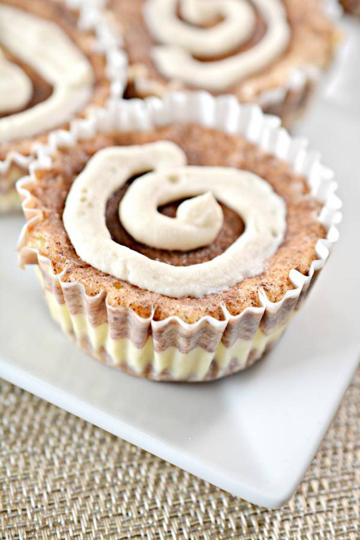 BEST Keto Cinnamon Roll Cheesecake! Low Carb Mini Cinnamon Roll Cheesecake Idea – Quick & Easy Ketogenic Diet Recipe – Beginner Keto Friendly – Snacks – Desserts – Breakfast