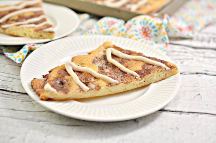 Keto Cinnamon Sugar Pizza – BEST Low Carb Recipe – Breakfast – Treat – Desserts – Snack For Ketogenic Diet – Gluten Free – Sugar Free