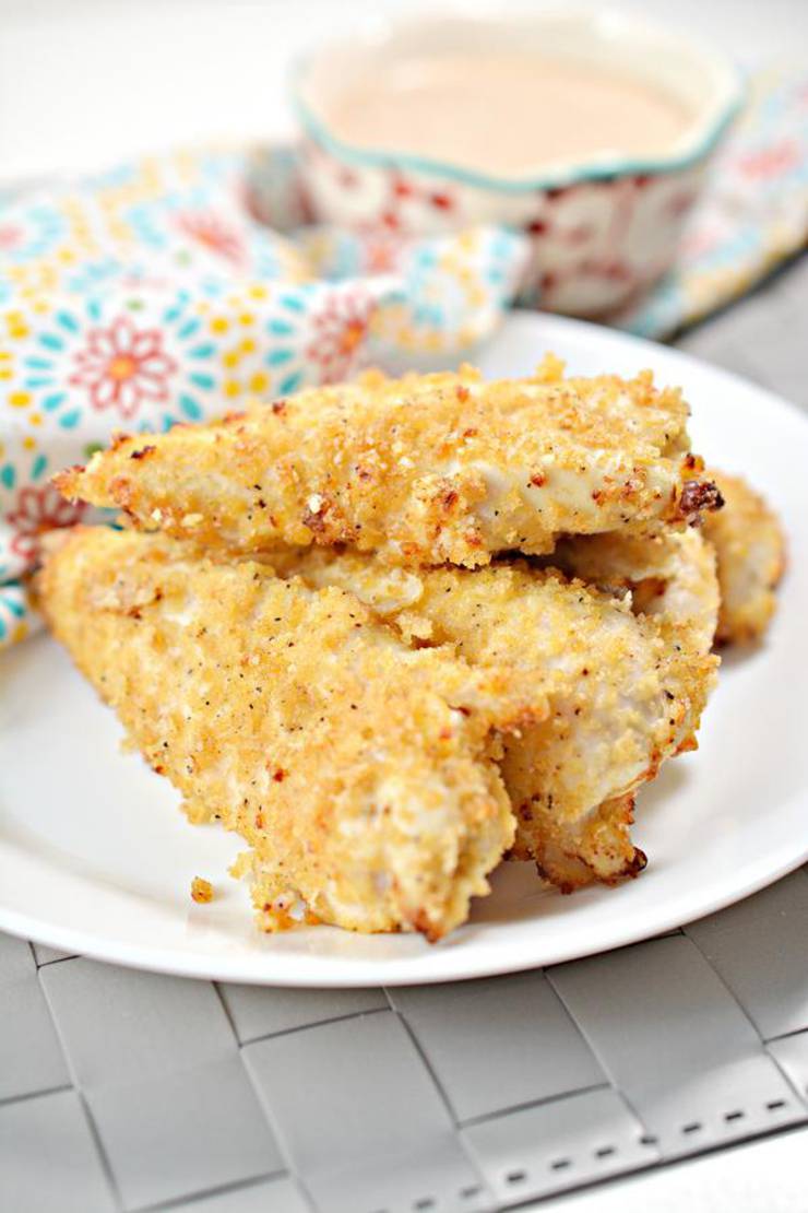 Keto Chicken Tenders EASY Low Carb Air Fried Copycat Chick Fil A