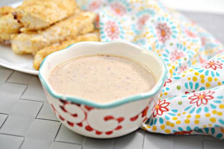 Keto Dipping Sauce – EASY Low Carb Copycat Chick Fil A Dipping Sauce Recipe – With Copycat Chicken Tenders – BEST Dinner – Lunch – Appetizer Idea