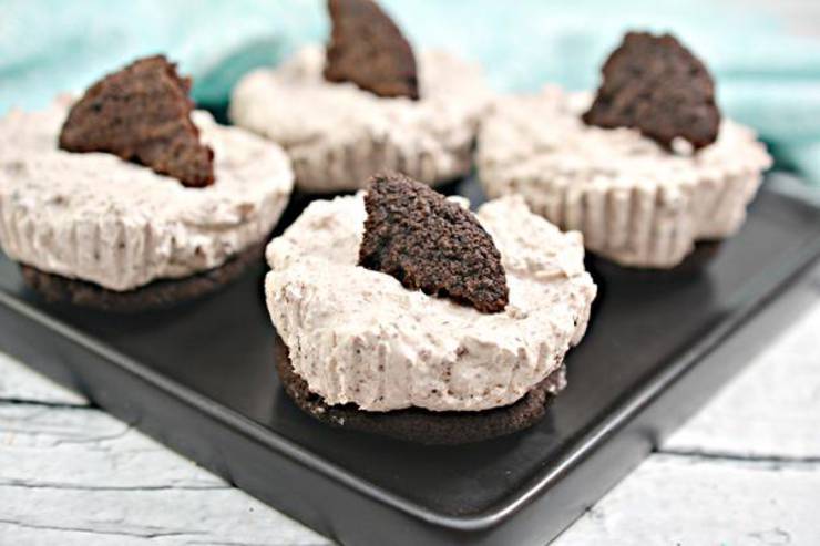 5 Ingredient Keto Cheesecake – BEST Low Carb Keto Oreo Cookie Cheesecake Bites – Easy – Snacks – Desserts – Keto Friendly & Beginner
