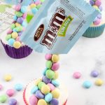 Kids Party Food! BEST Gravity M & M Cupcakes – EASY M & M Cupcakes Food Ideas – Recipes - Snacks - Desserts - Party Favors